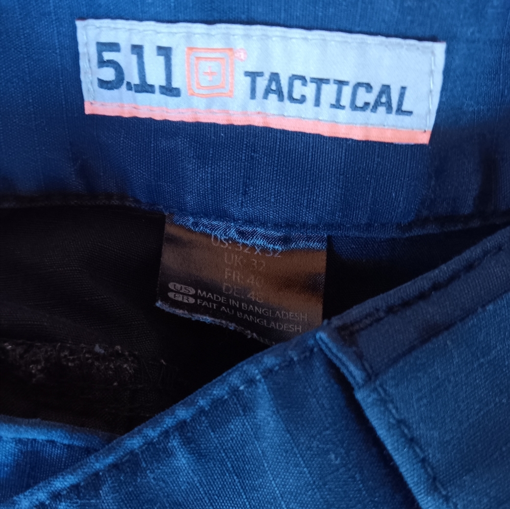 5.11 Tactical Pants 32X32 Navy 2 pairs